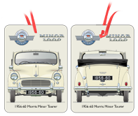 Morris Minor Tourer 1956-60 Air Freshener